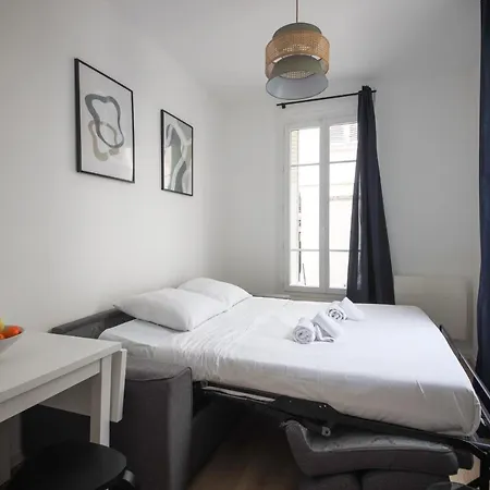 5#studio 2pers#paris 15#commerce#ac Appartamento Parigi